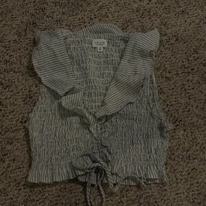 Le Lis Collection Striped Tank Top